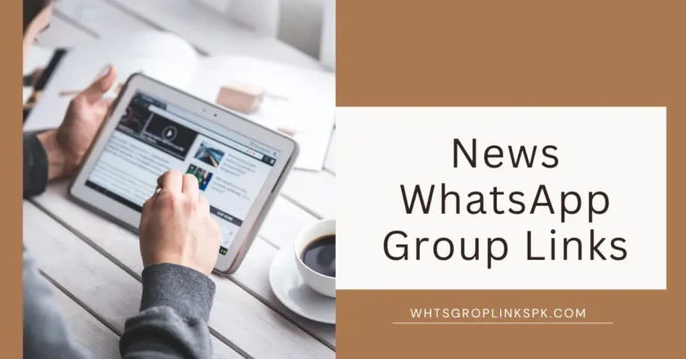 News WhatsApp Group Links